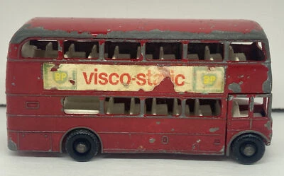 Autobús Routemaster Matchbox Series Nº 5 Visco-Static BP INGLATERRA POR LESNEY 1965 Foto 1 de 4