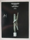 Isamu Noguchi Art Gallery Exhibit PRINT AD - 1985