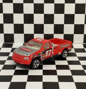 *LOOSE* Hot Wheels 2003 Racing Recreational Red Kurt Busch 1997 Ford F-150 1/64 - Picture 1 of 5