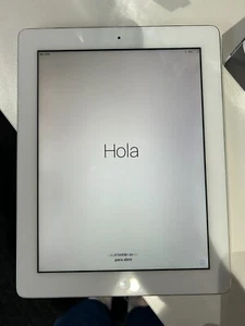 Apple iPad 4th Generation 16gb Wifi + Cellular, White A1460 - Picture 1 of 4