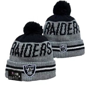 Authentic New Era Las Vegas Raiders On Field Sport Knit Beanie Cold Weather Hat~ - Picture 1 of 1