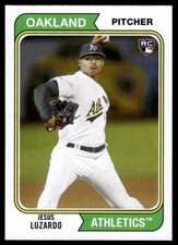 2020 Topps Archives Jesus Luzardo Rookie Oakland Athletics #147 R37