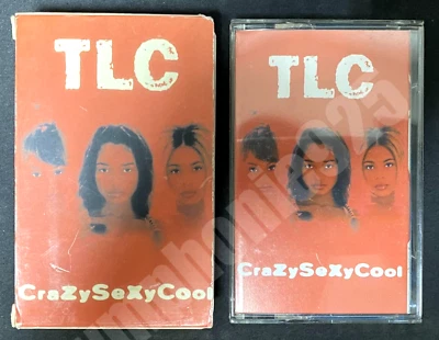 1995 TLC Crazy Sexy Cool Taiwan Ltd Slipcase 16 Tracks Cassette Tape Lisa - Image 1 of 4