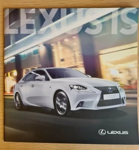 Lexus IS 27 page Sales Brochure. Mar 13 - Picture 1 of 9