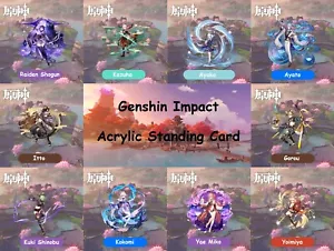 Genshin Impact ~ Acryl Stehkarte (Inazuma Charakter) Spielware - Bild 1 von 7