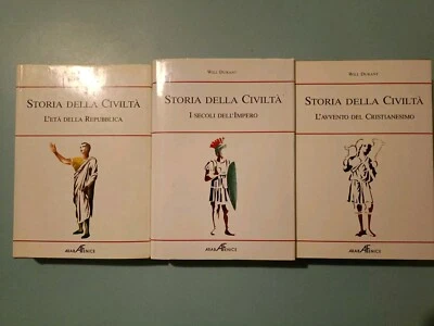Storia della Civiltà Will Durant IL MONDO ANTICO Volume Terzo - Araba Fenice - Immagine 1 di 3