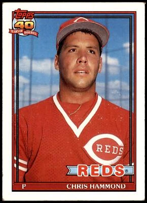 Chris Hammond #258 1991 Topps - Image 1 of 2