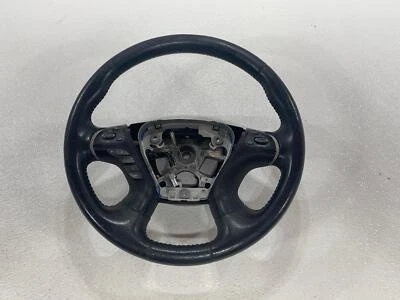 Fits 14 15 16 NISSAN PATHFINDER Steering Driver Wheel Black Leather OEM Worn! - Image 1 of 4