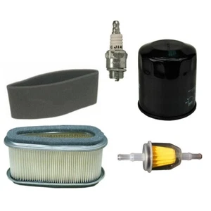 Tune Up Serivce Kit Air Fuel Oil Filters Fits Kawasaki FC420V 14 HP Engine - Picture 1 of 1