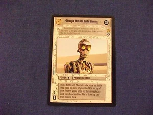 Star Wars CCG Tatooine Imagen Alternativa AI Threepio con Sus Partes Mostrando - Imagen 1 de 1