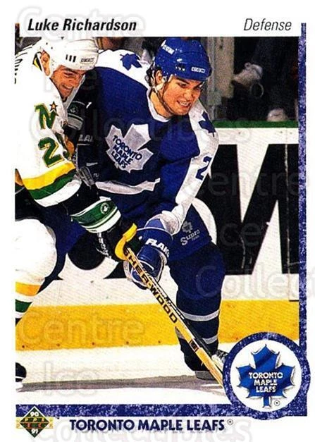 1990-91 Upper Deck #362 Luke Richardson - Image 1 of 1