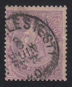 Belgium - 1893 - Sc 74 - Used - without label - Picture 1 of 1