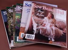 Martha Pullen Sew Beautiful Magazines 1996 6 Back Issues Sewing