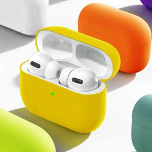 Do Apple AirPods Pro 4/3 Etui ładujące Miękkie silikonowe etui Skóra Ochrona Uchwyt - Zdjęcie 1 z 20