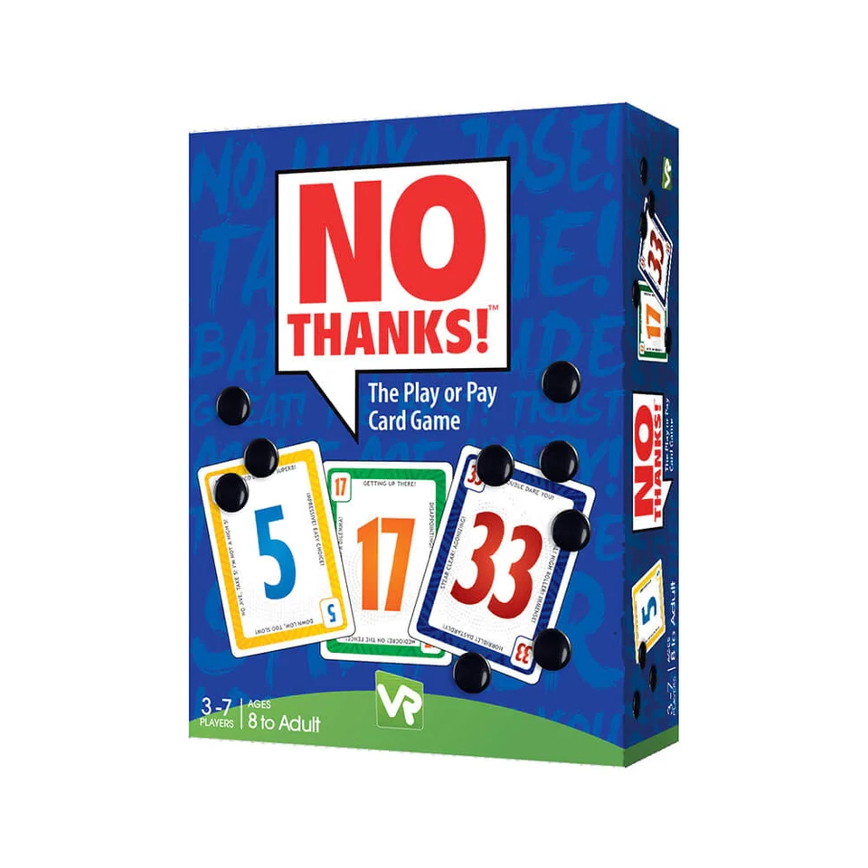 No Thanks! card game, by Thorsten Gimmler, published by Amigo