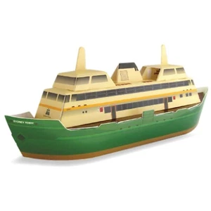 Postcard Puzzle Sydney Ferry Australia Made Souvenir 3D Pop Out Construction - Picture 1 of 4