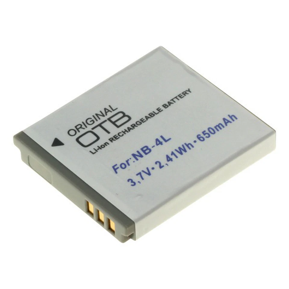 Akku Ersatzakku für Canon Ixus 80 IS Ixus 100 IS Ixus 110 IS NB-4L - Bild 1 von 1