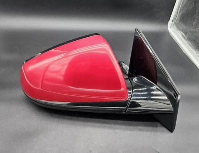 Espejo retrovisor lateral térmico plegable eléctrico para pasajero Cadillac SRX 2010-2015 rojo cristal Foto 1 de 4