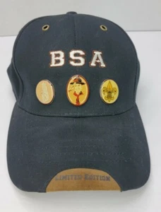 Brown Boy Scouts Of America Limited Edition Vintage Strap-Back Ball Cap 2005 - Picture 1 of 3