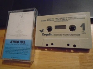 RARE OOP Jethro Tull CASSETTE TAPE M.U Best of AQUALUNG Ian Anderson prog BUNGLE - Picture 1 of 2