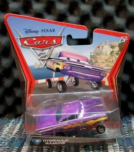 DISNEY PIXAR CARS 2 , HYDRAULIC RAMONE , # 19 , BOX M - Picture 1 of 7