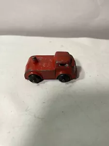 Barclay Vintage Manoil Red Car Carrier Transport Truck 1940-1950s Excellent. R - Picture 1 of 5