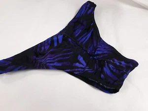 Traje de baño para hombre colmena reunido hecho a medida púrpura negro estampado palma s m l o xl EE. UU. - Imagen 1 de 2