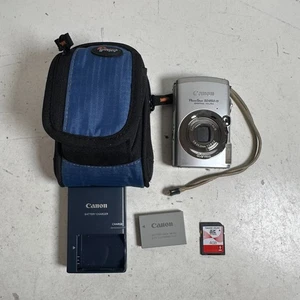Canon PowerShot SD850 IS Silver 8MP Image Stabilizer Compact Digital Elph Camera - Picture 1 of 14