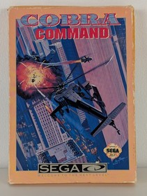 Cobra Command (Sega CD, 1992) Complete & Tested w/Reg. Card