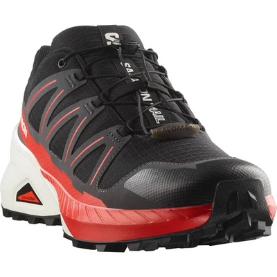 RETOURE - SALOMON SPEEDCROSS PEAK Trailrunningschuhe 729140 Schwarz 47 1/3 EU - Bild 1 von 3