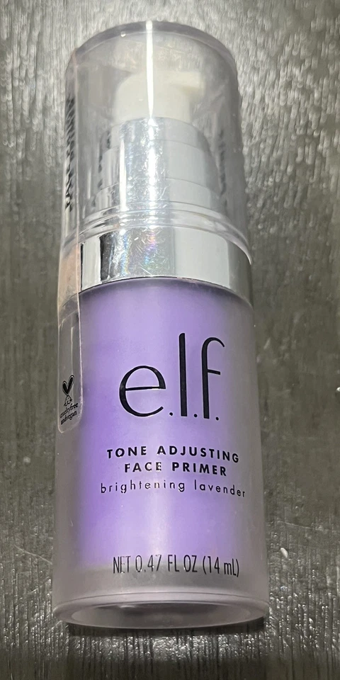 e.l.f.  Tone Adjusting Face Primer Brightening Lavender 0.47oz /14 ml *NEW* - Image 1 of 1
