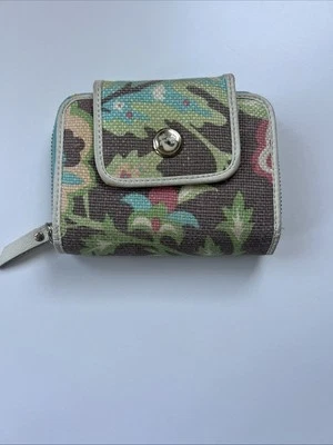Spartina 449 Women’s Floral Folding Snap Wallet with Mirror Zippered Coin Pouch - Image 1 of 4