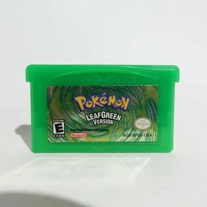 Pokemon: Leaf Green Version for Game Boy Advance GBA Tested Authentic Clean - Picture 1 of 5