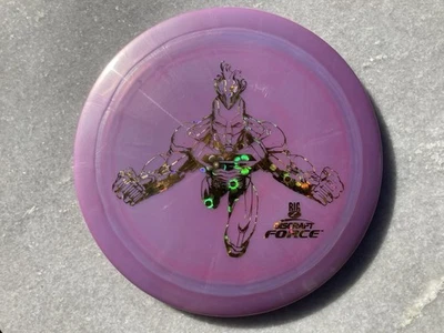 Rare Big Z Color Shift Force-Purple w Gold Holographic Flowers Foil - Image 1 of 4