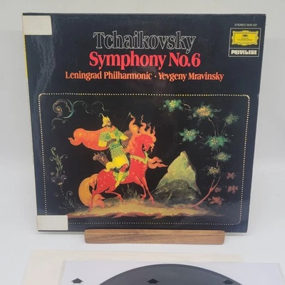 Tchaikovsky Symphony No. 6 Mrawinskij Leningrad DGG Record Album Vinyl Import LP - Image 1 of 4