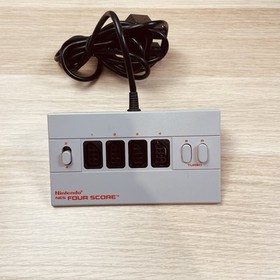 Nintendo NES Four Score Multitap 4 Player Adapter Working Original