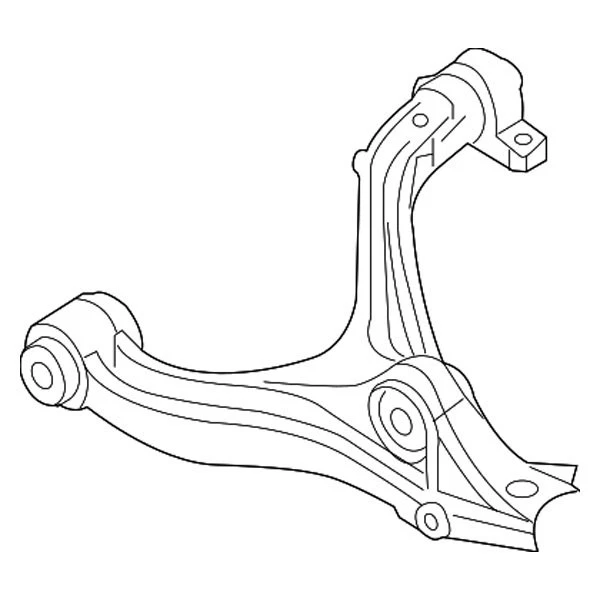 For Jeep Commander 06-10 Control Arm and Ball Joint Assembly Front Passenger — 第 1/1 张图片