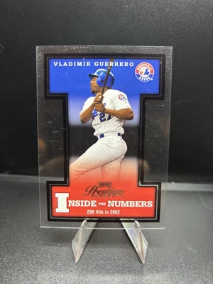 Playoff Prestige Inside the Numbers 2003/Vladimir Guerrero 2002 #IN-15 Foto 1 de 2