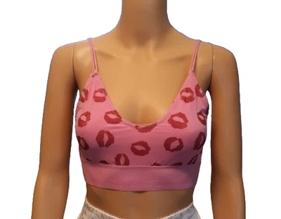 Bralette Urban Out From Under Avery Labios Rosa Medianos D87 Foto 1 de 4