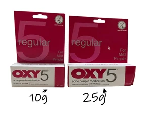 10g / 25g OXY5 For Mild Acne Pimple Medication - Picture 1 of 1