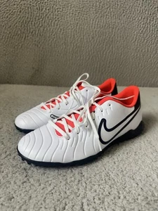 Scarpe da calcio Nike Tiempo Legend 10 Elie FG da uomo bianche rosse taglia 8 DV4328-100 - Foto 1 di 8