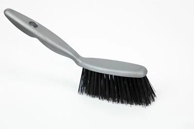 THE DUSTPAN AND BRUSH STORE Stiff Bristle Hand Brush with Handle Hard Sweeping Home Cleaning Scrubbing Small