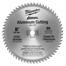 Milwaukee 48-40-4540 8-Inch 60 Tooth Metal Cutting Aluminum Circular Saw Blade