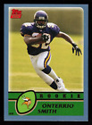 2003 Topps Onterrio Smith #336  Football Rookie Minnesota Vikings  Rc
