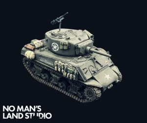 Bolt Action USA Sherman Jumbo Tank - 1/56 - WW2 - 28mm Pro Painted COMMISSION - Bild 1 von 4