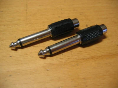 Adaptador de audio RCA hembra a jack 3.5mm macho - Image 1 of 2