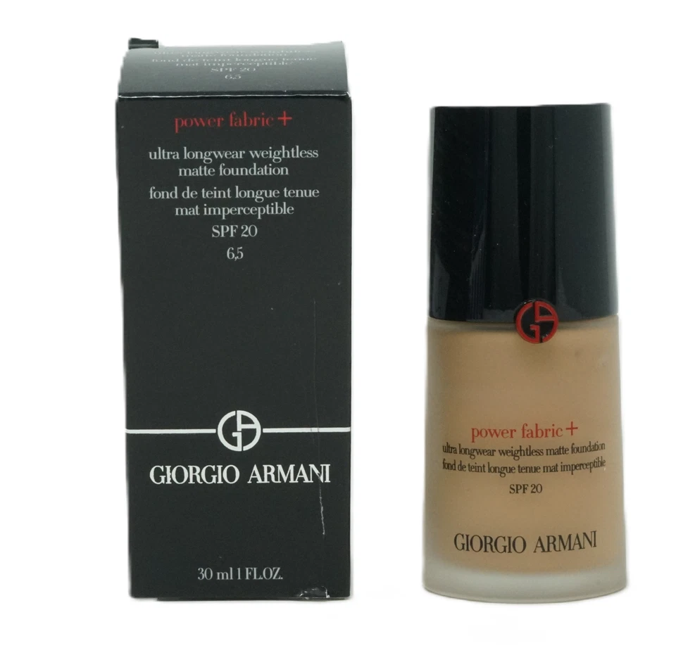 Giorgio Armani power fabric+ ultra longwear weightless SPF 20 matte Foundation   - Bild 1 von 1