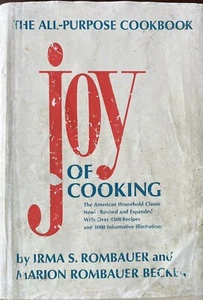1975 Joy Of Cooking First Scribner Edition 1995 Irma Rombauer Marion Becker - Picture 1 of 3