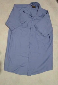 Vtg ~ WASHINGTON DEE CEE ~ Blue ~ S/S~ Button Up ~ Work Shirt ~ Sz M NOS! - Picture 1 of 10