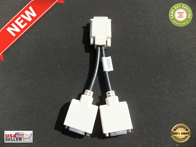 Cable divisor en Y Molex 887-6853-00 DMS-59 macho a doble DVI hembra - NUEVO Foto 1 de 4